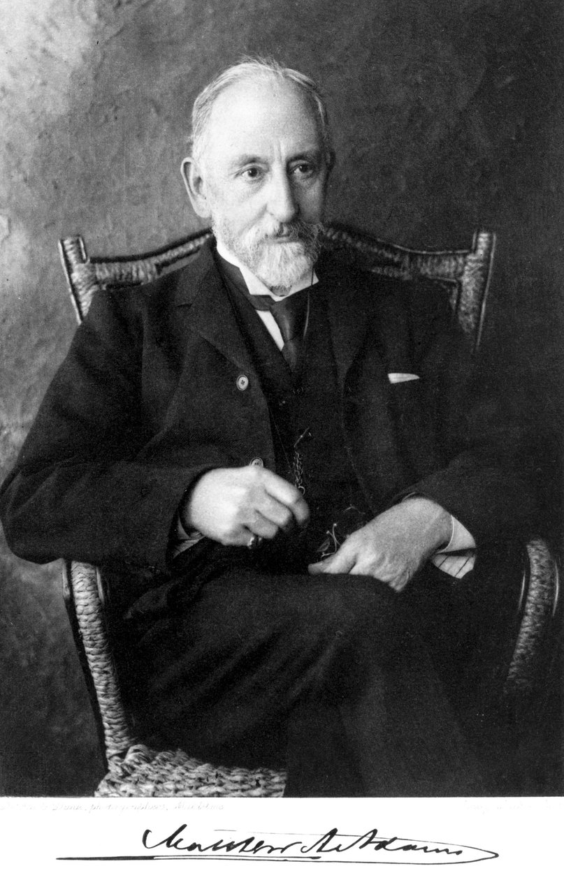 Matthew Algernon Adams, Britse oogarts, ca. 1900 door Unbekannt