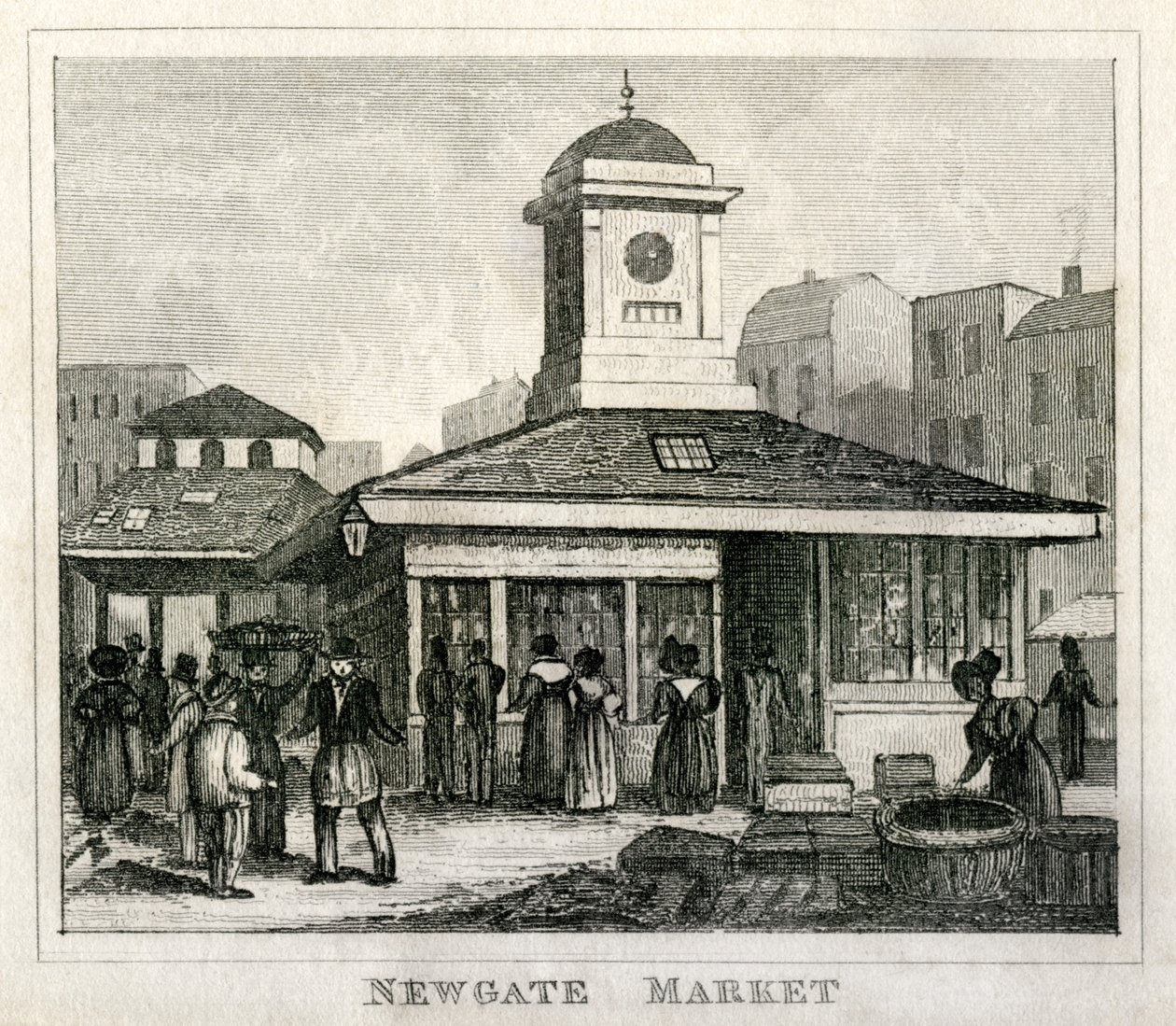 Newgate Markt door Unbekannt