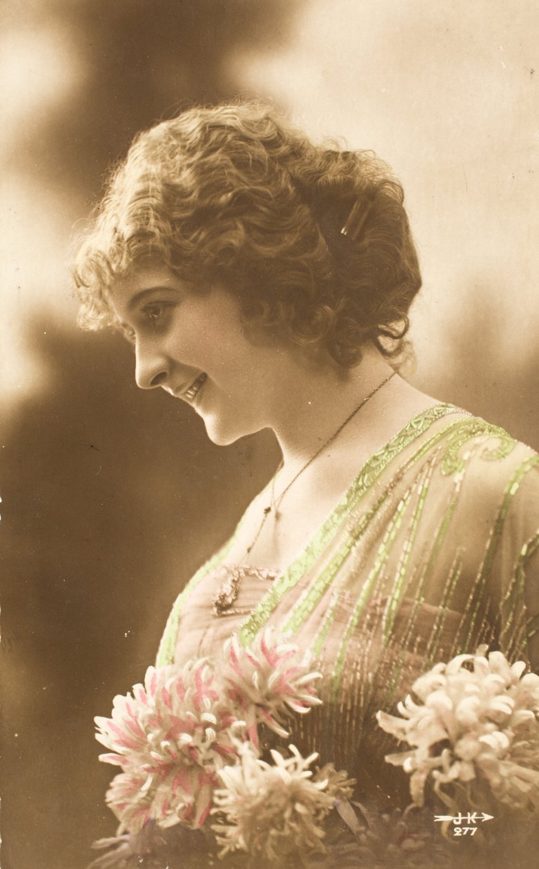 Vrouw Belle Époque door William M. Timlin