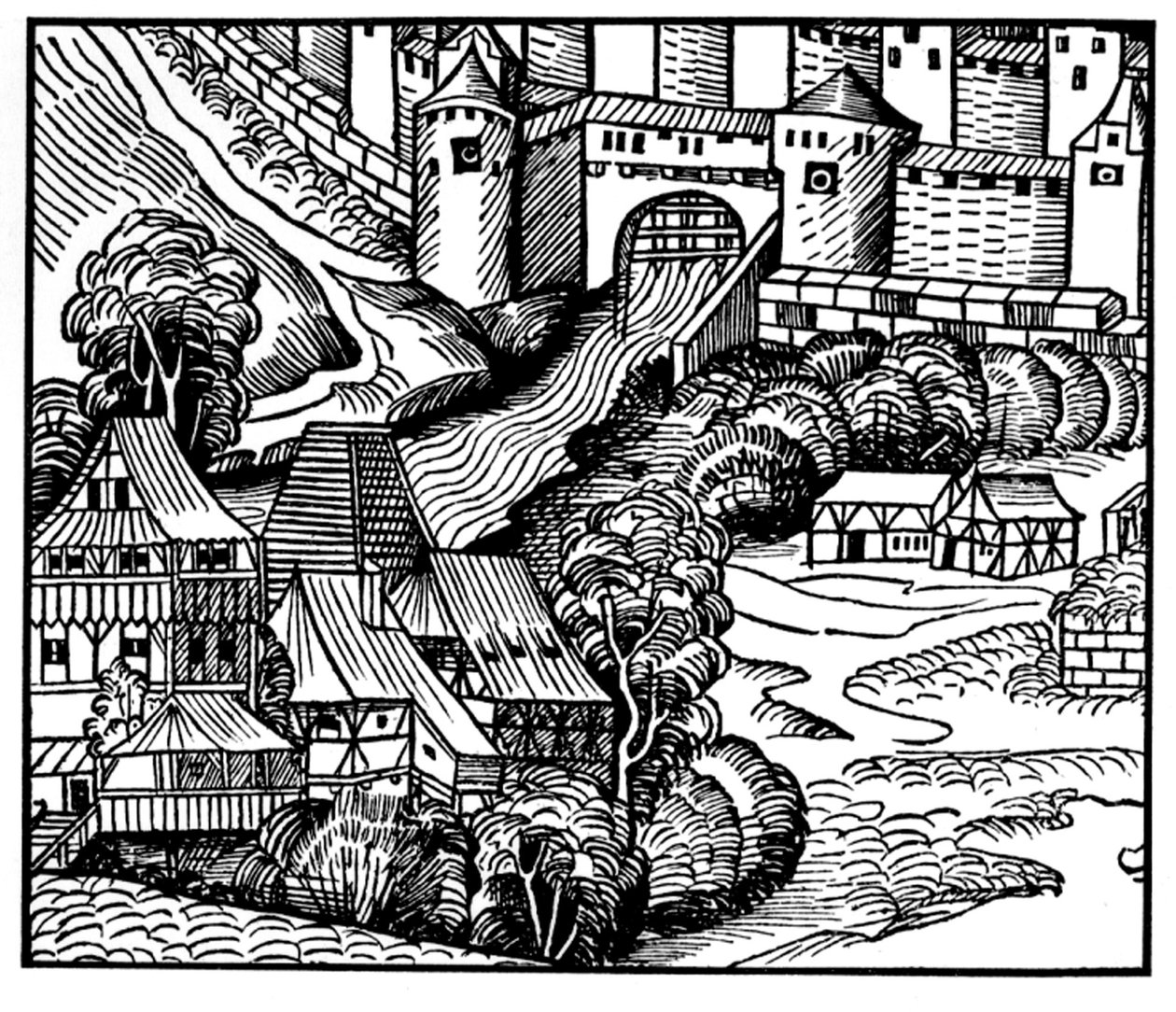 Papiermolen door Unbekannter Künstler