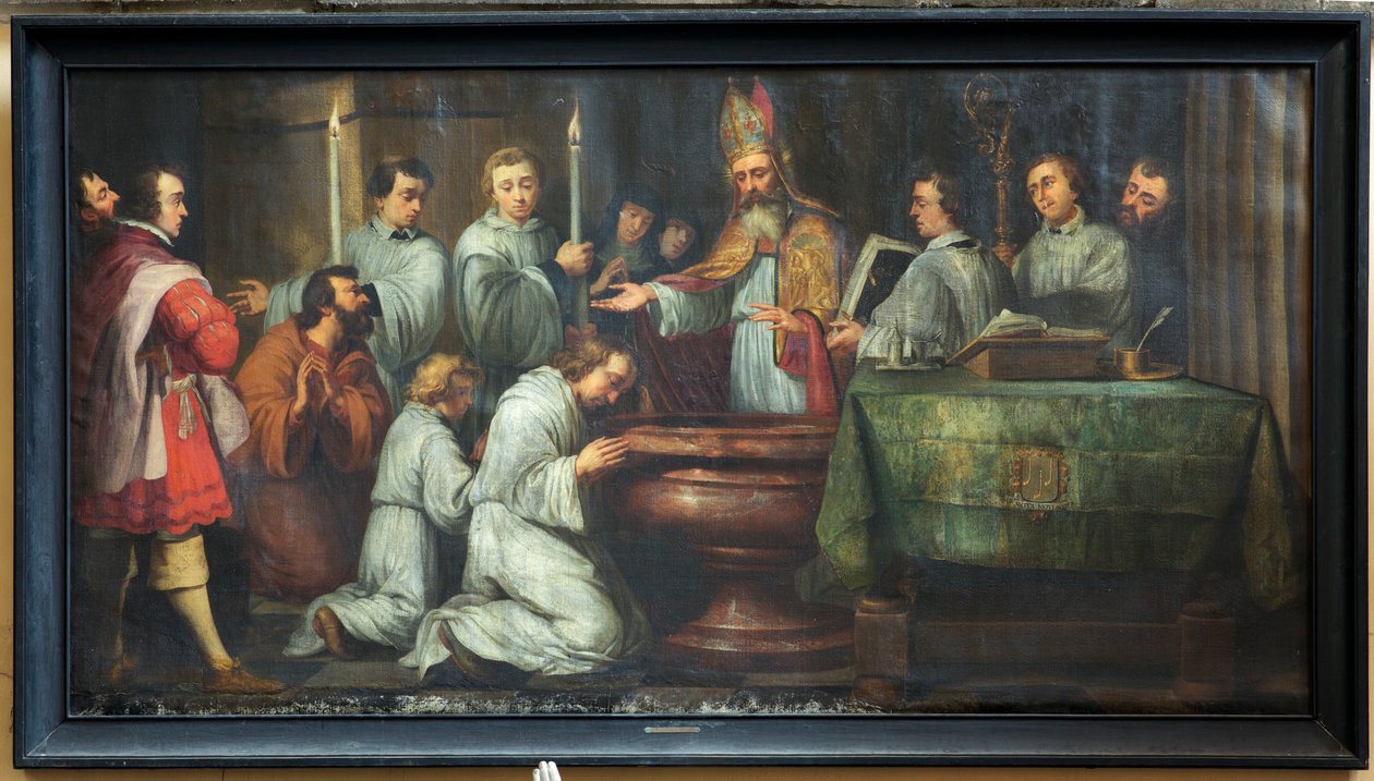Parochiekerk (Onze-Lieve-Vrouwekerk van Pamele) door Unbekannter Künstler