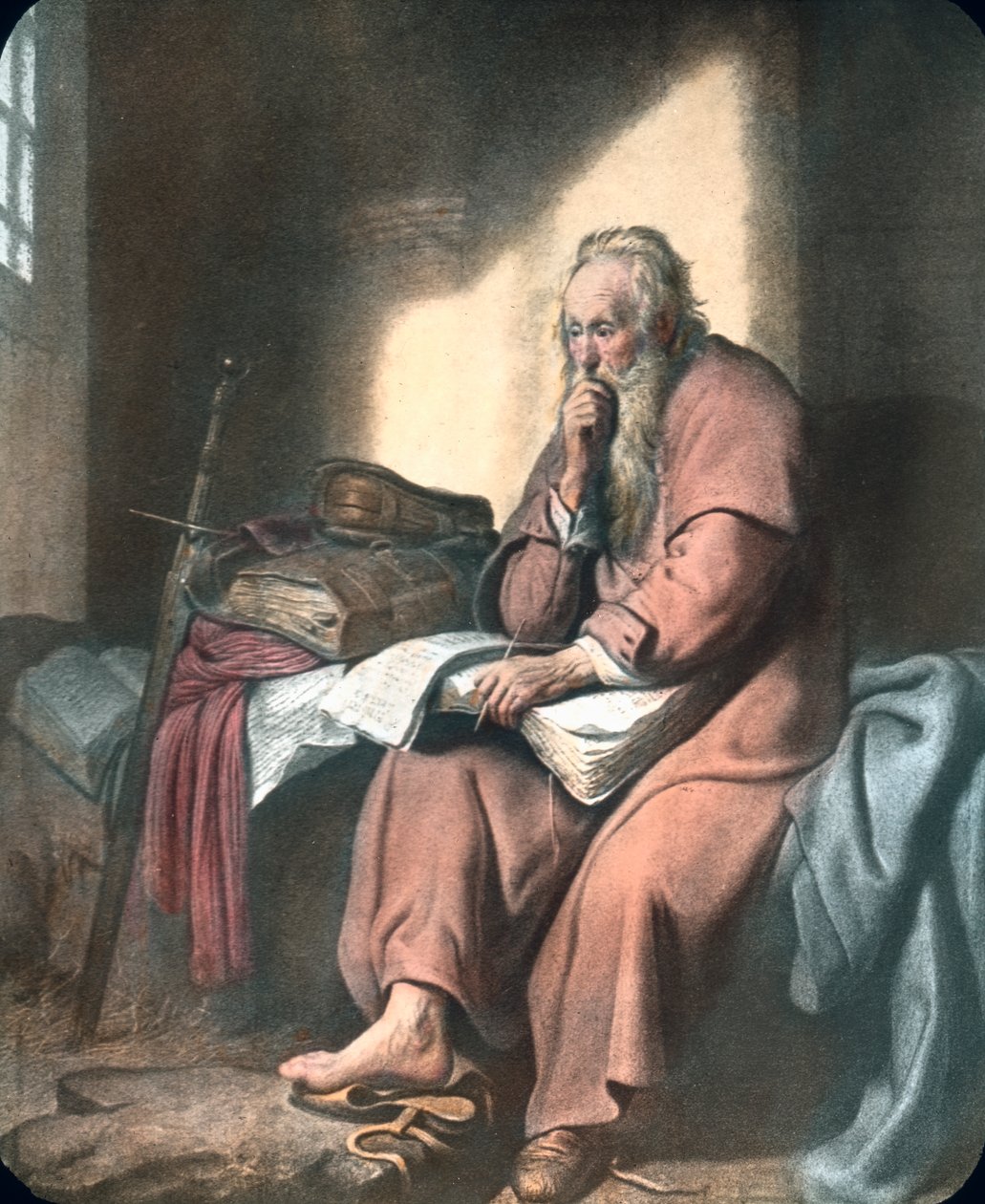Paulus in de gevangenis door Unbekannter Künstler