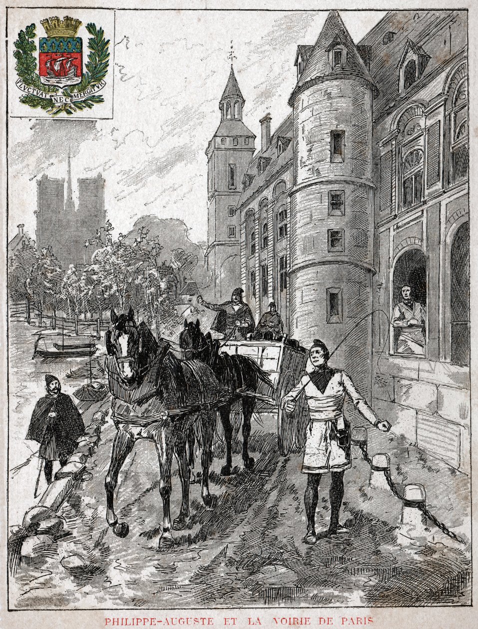 Filips II van Frankrijk door Nicolas Liez