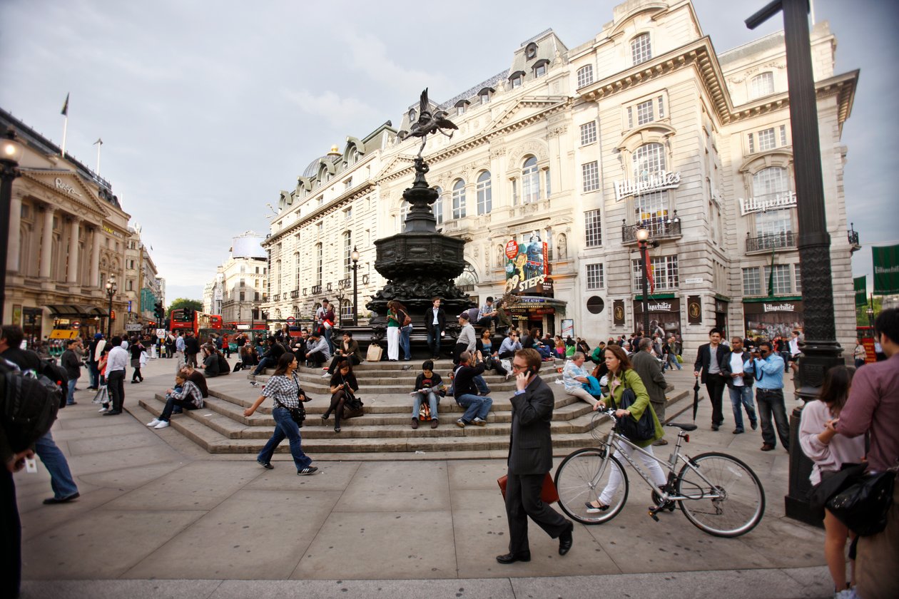 Piccadilly Circus, Londen (foto) door Unbekannt