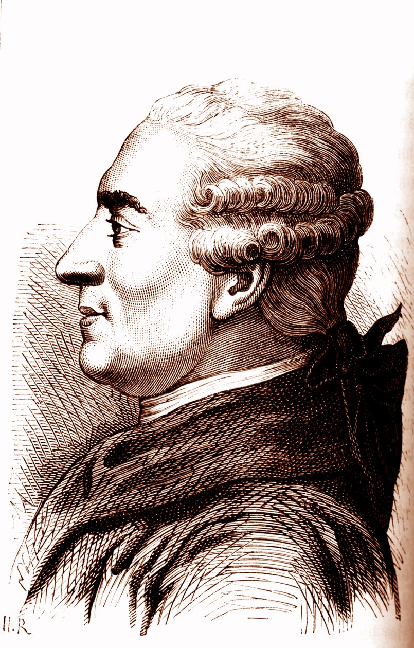 Pierre Augustin Caron de Beaumarchais door Unbekannter Künstler