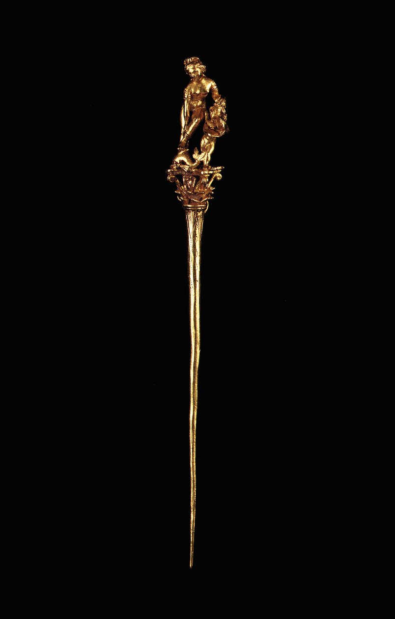 Speld met Aphrodite, Hellenistisch, ca. 1e eeuw v.Chr. door Unbekannt