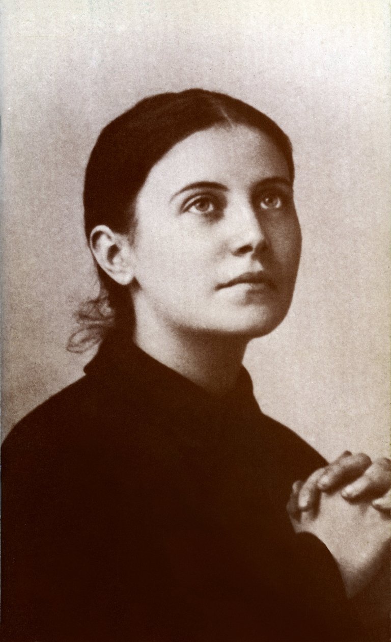 Heilige Gemma Galgani van Lucca (Italië) (1878-1903). door Unbekannter Künstler