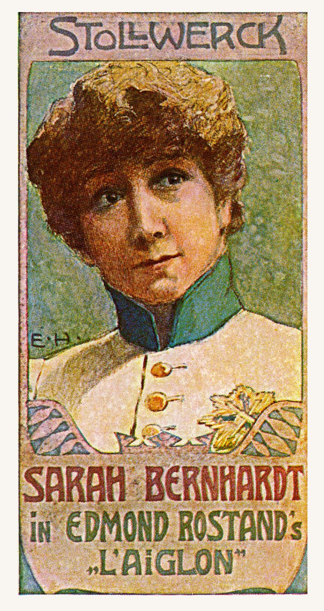Sarah Bernhardt in Edmond Rostand