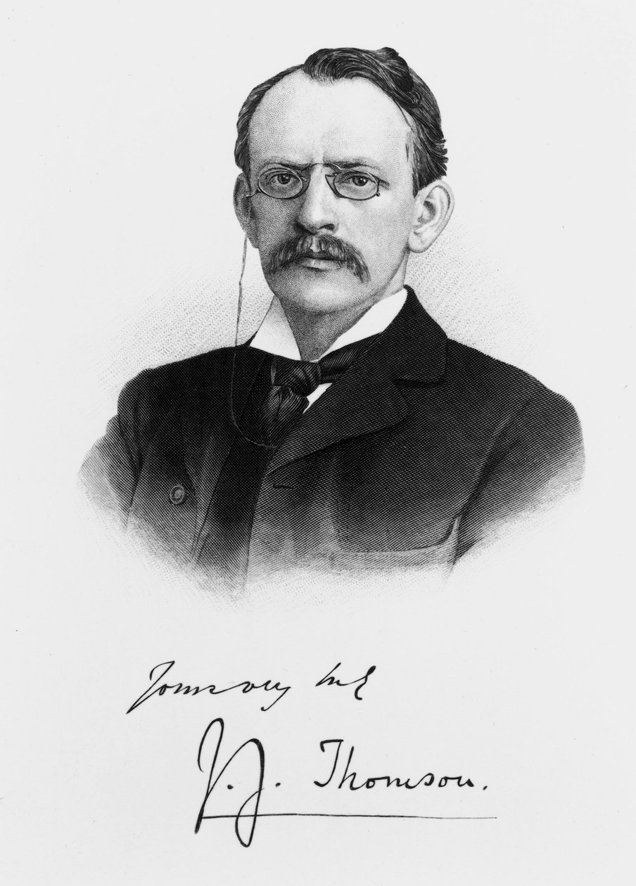 Sir Joseph J Thomson, ca. 1900s door Unbekannt