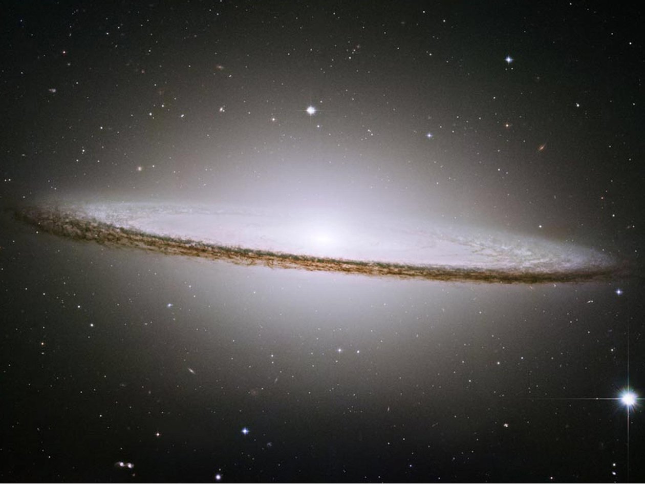Sombrero Galaxy, ca. 2005 door Unbekannt