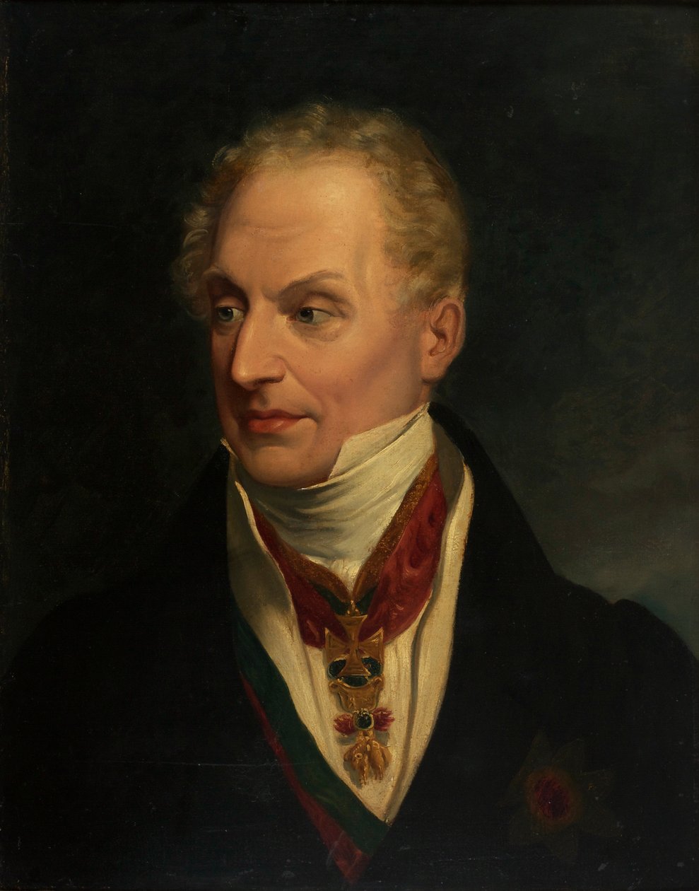 Staatskanselier Metternich door Unbekannter Künstler
