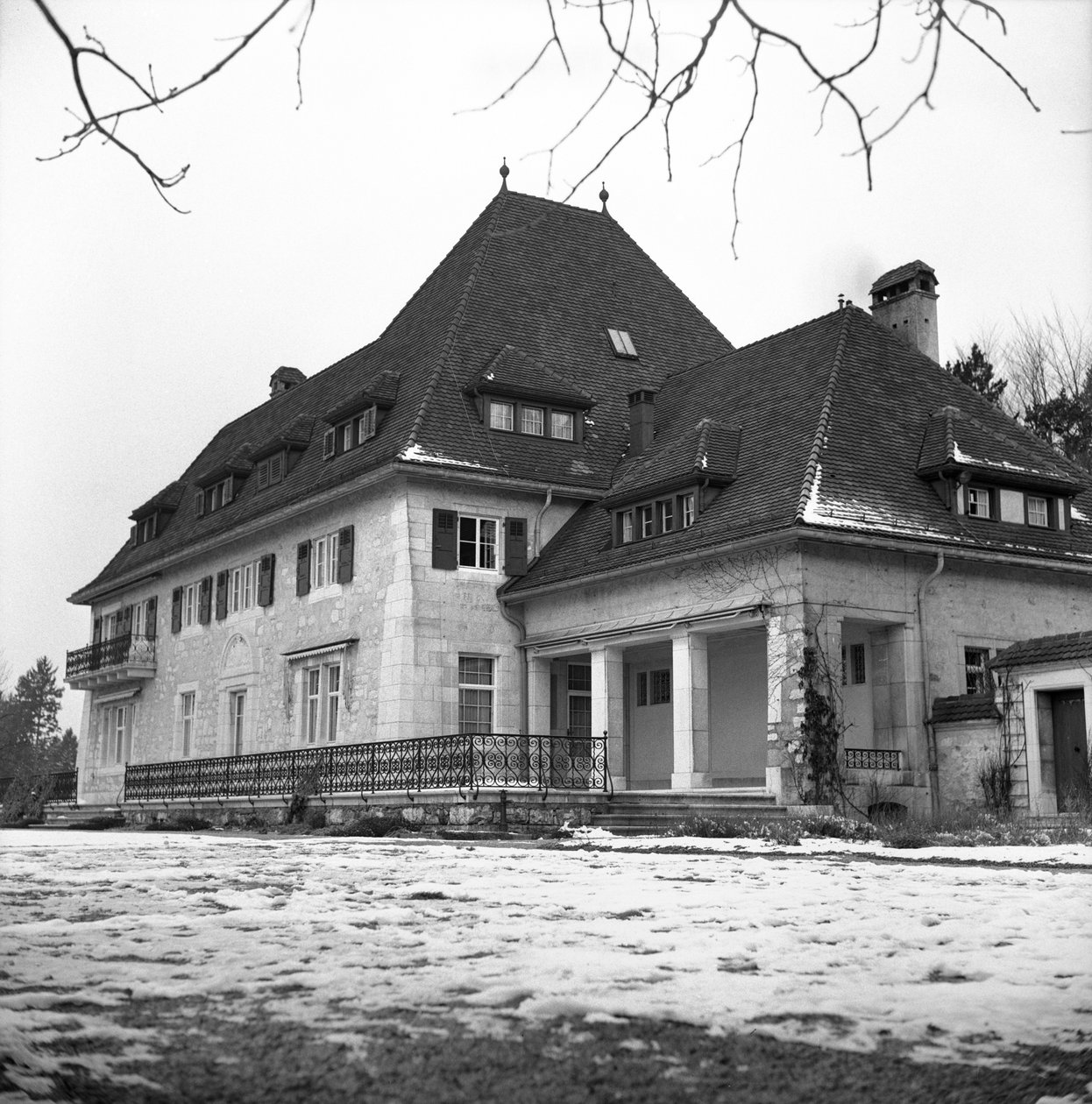 Zwitserland Winterthur Villa Op Hout Roemer door Unbekannt