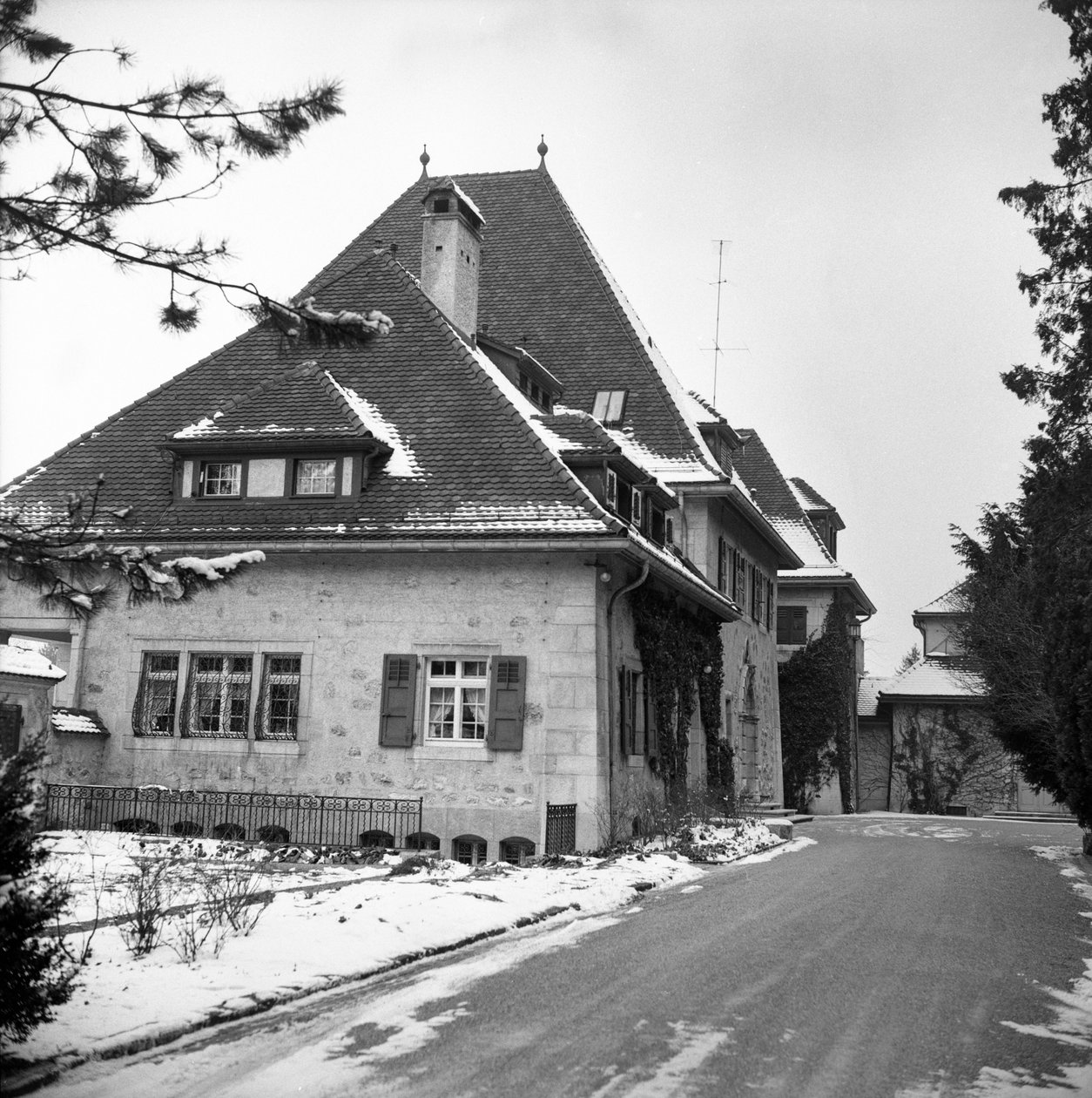 Zwitserland Winterthur Villa Op Hout Roemer door Unbekannt