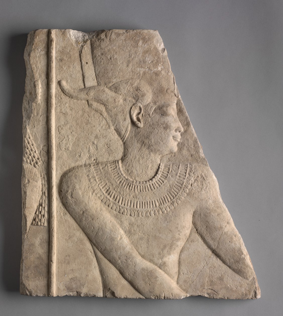 Tempelreliëf van een godheid, 360-246 v.Chr. door Unbekannt
