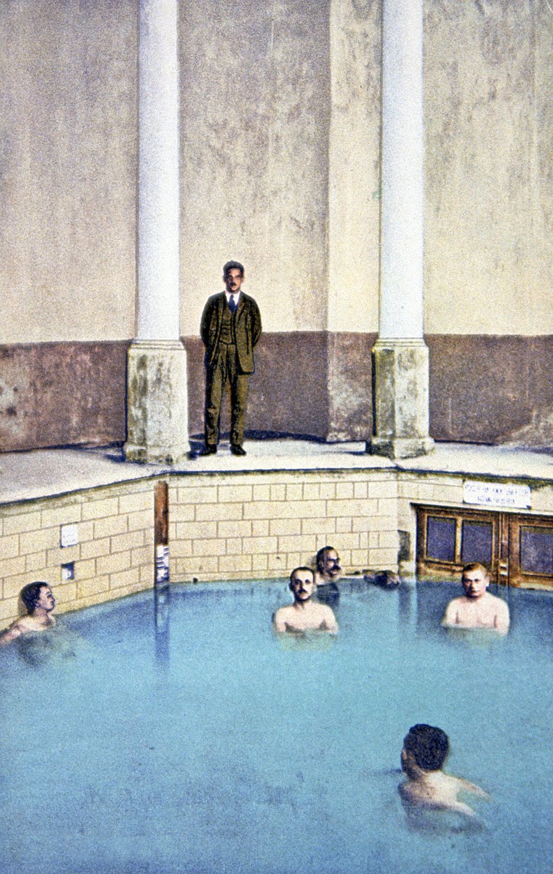 Teplice Sanov baden in Tsjechië door Unbekannter Künstler