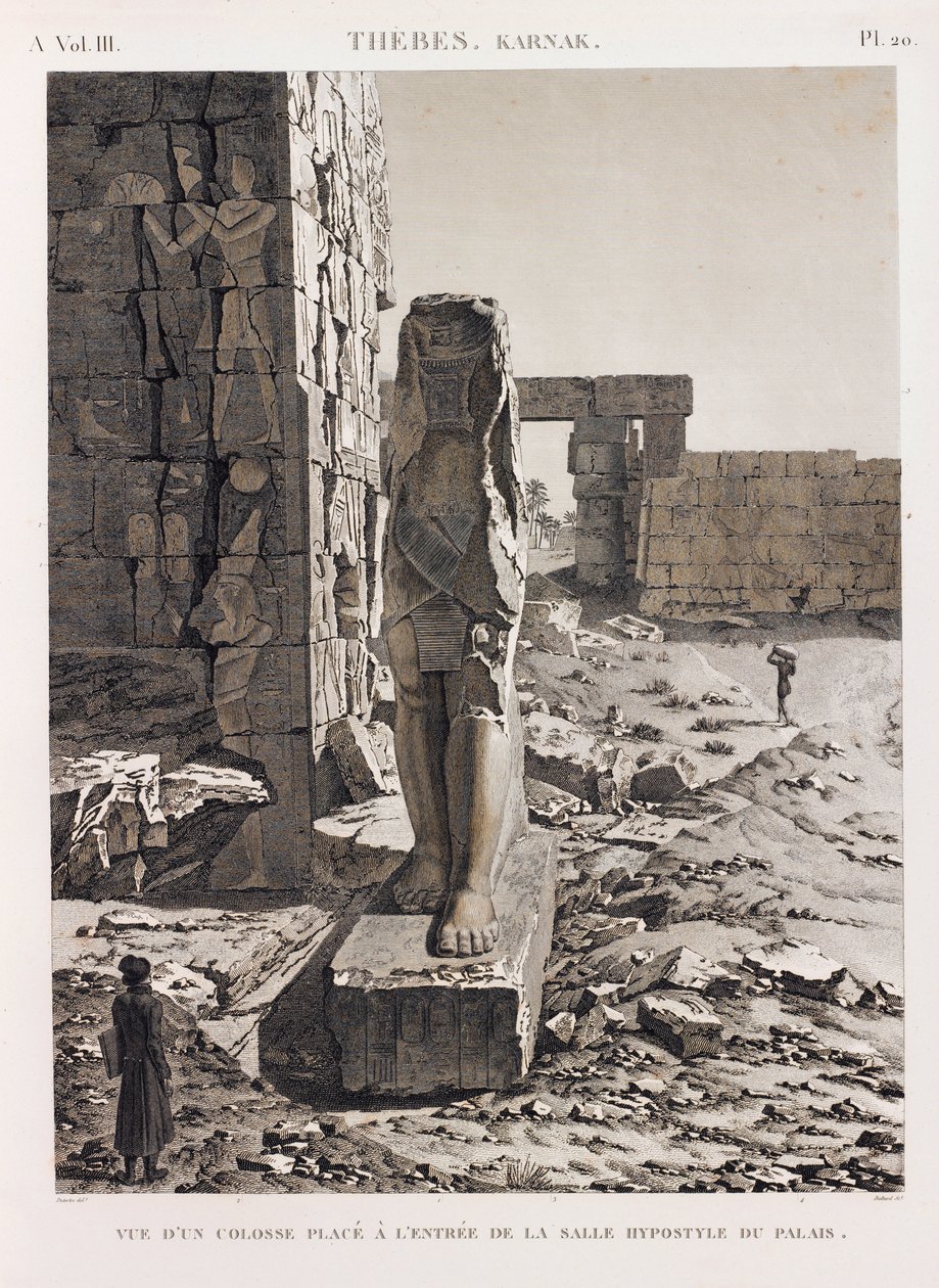Thebe: Karnak door Unbekannt