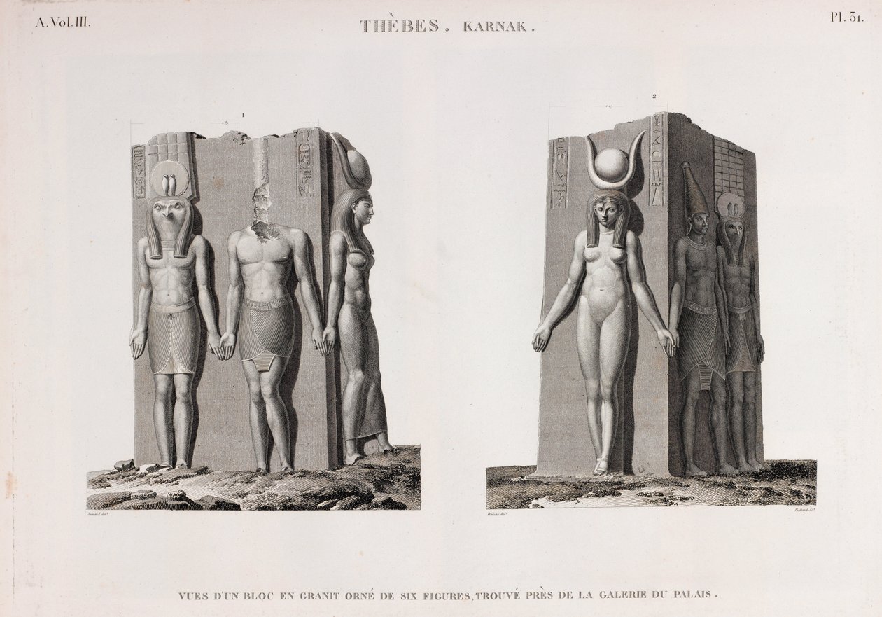 Thebe: Karnak door Unbekannt