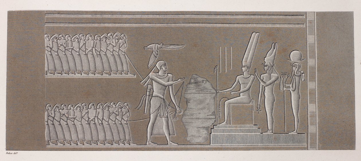 Thebe: Karnak, close-up door Unbekannt