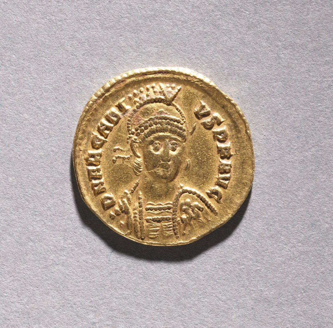 Tremissis van Honorius door Unbekannt