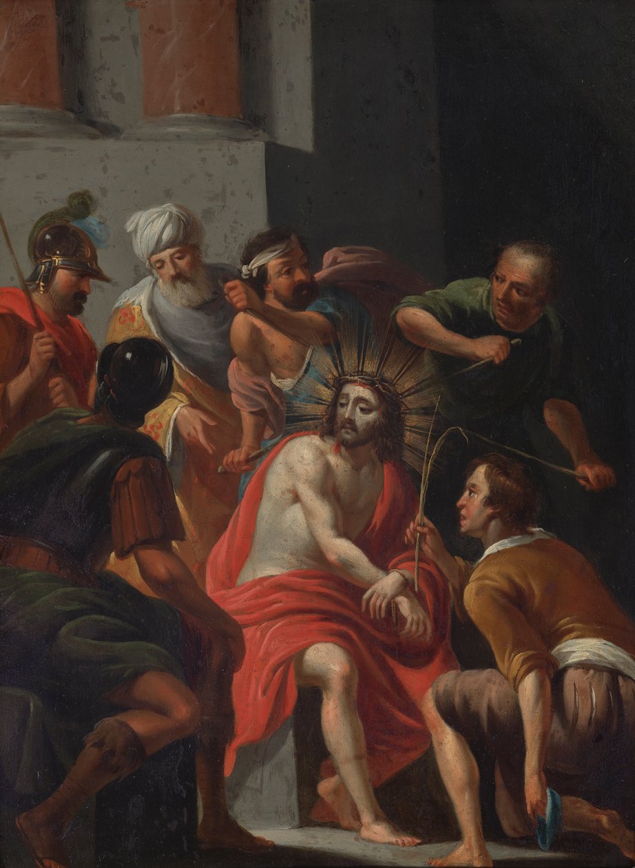 Bespotting van Christus door Unbekannter Künstler