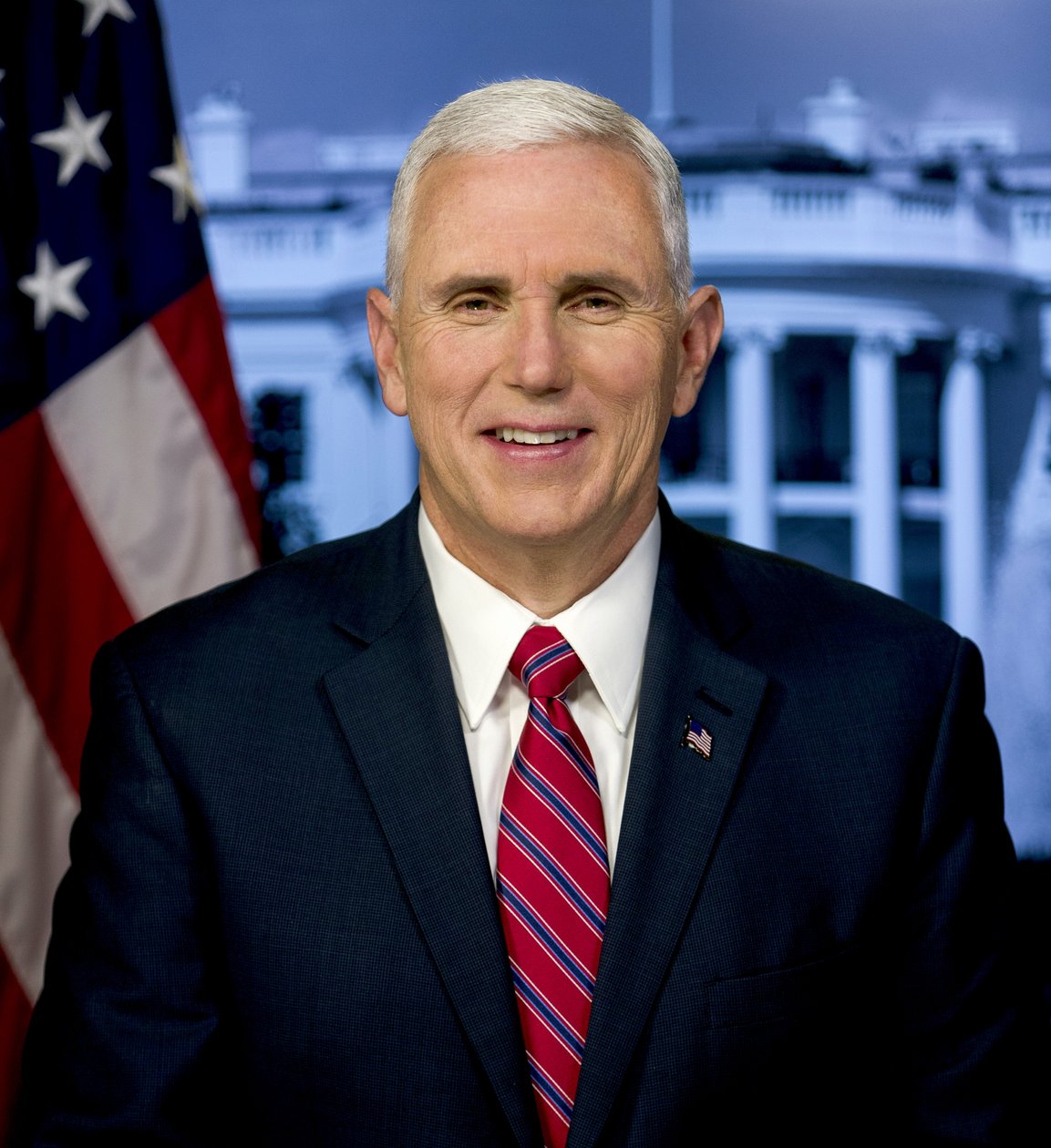 Vicepresident Mike Pence, 2017 door Unbekannter Künstler