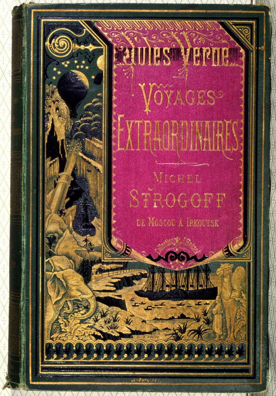 Reizen van Michel Strogoff, door Jules Verne door Unbekannter Künstler