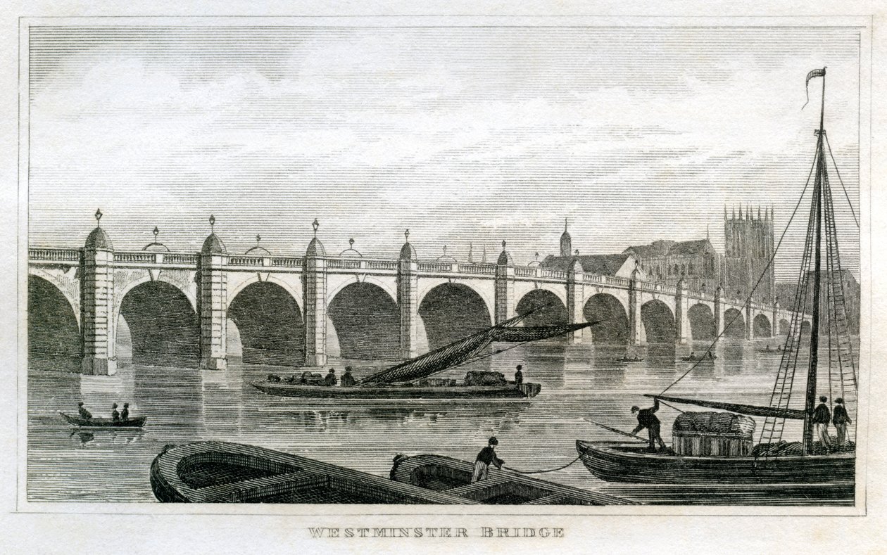 Westminster Bridge door Unbekannt