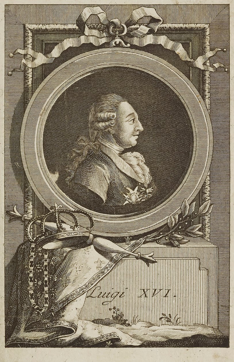 Lodewijk XVI door Unidentified