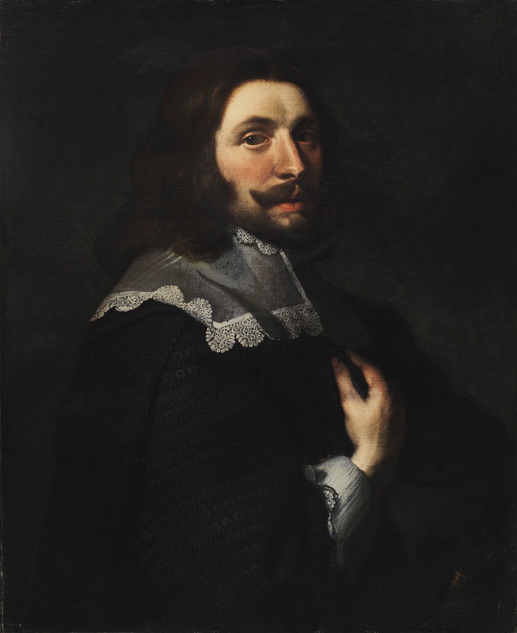 Portret van een man door Unidentified