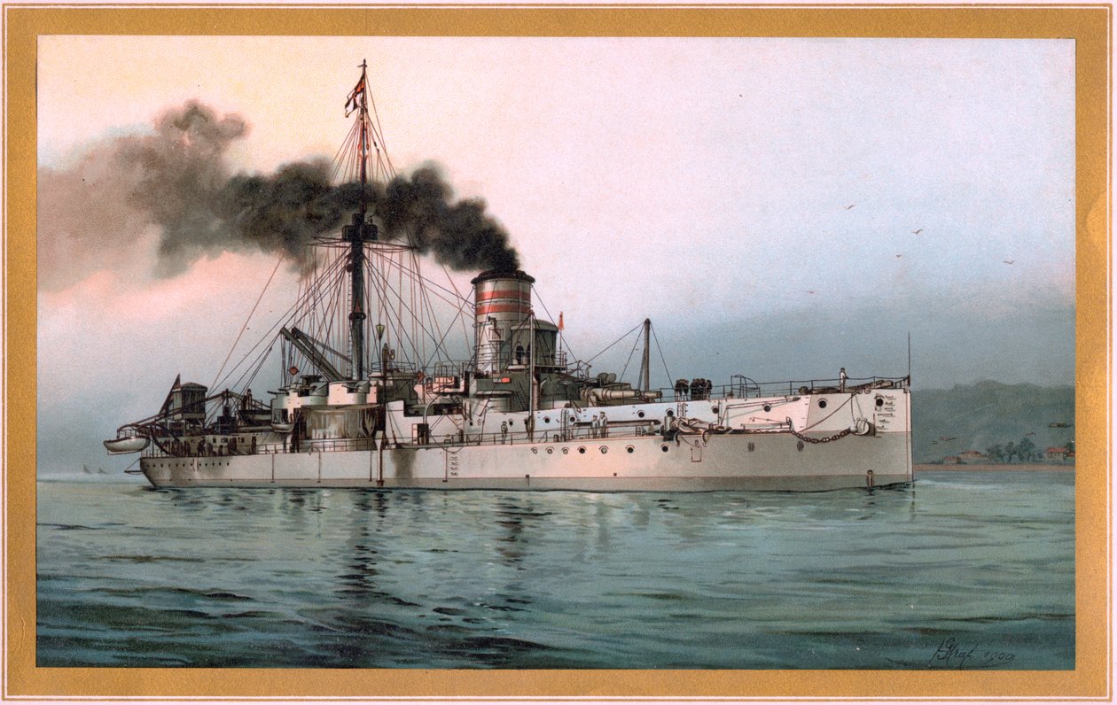 S.M. Linienschiff Württemberg door Unknown