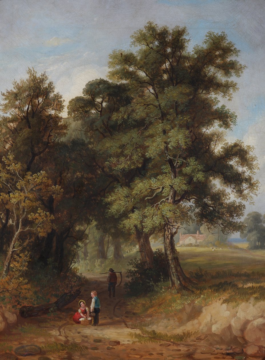 Bilford Lane, Worcester, 1848 door Unbekannt Unbekannt