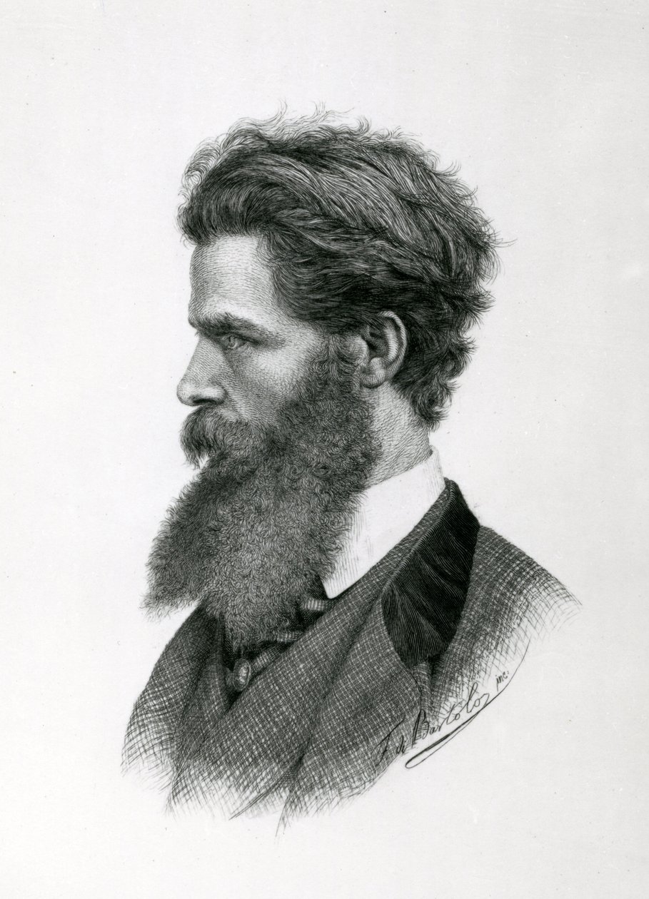 Portret van Giulio Monteverde (1837-1917) door Unbekannt Unbekannt