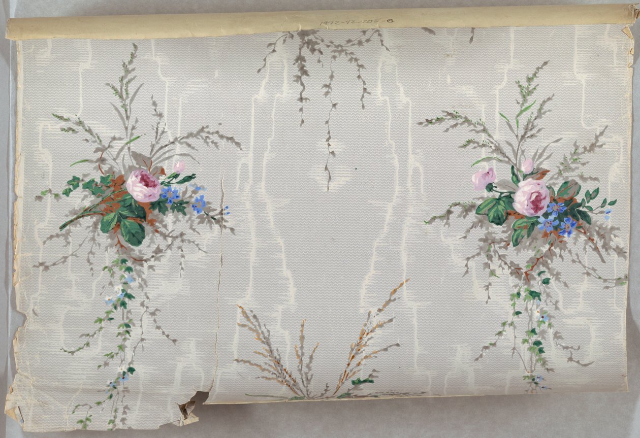 Behang (Frankrijk), 1840-1860 door Unknown