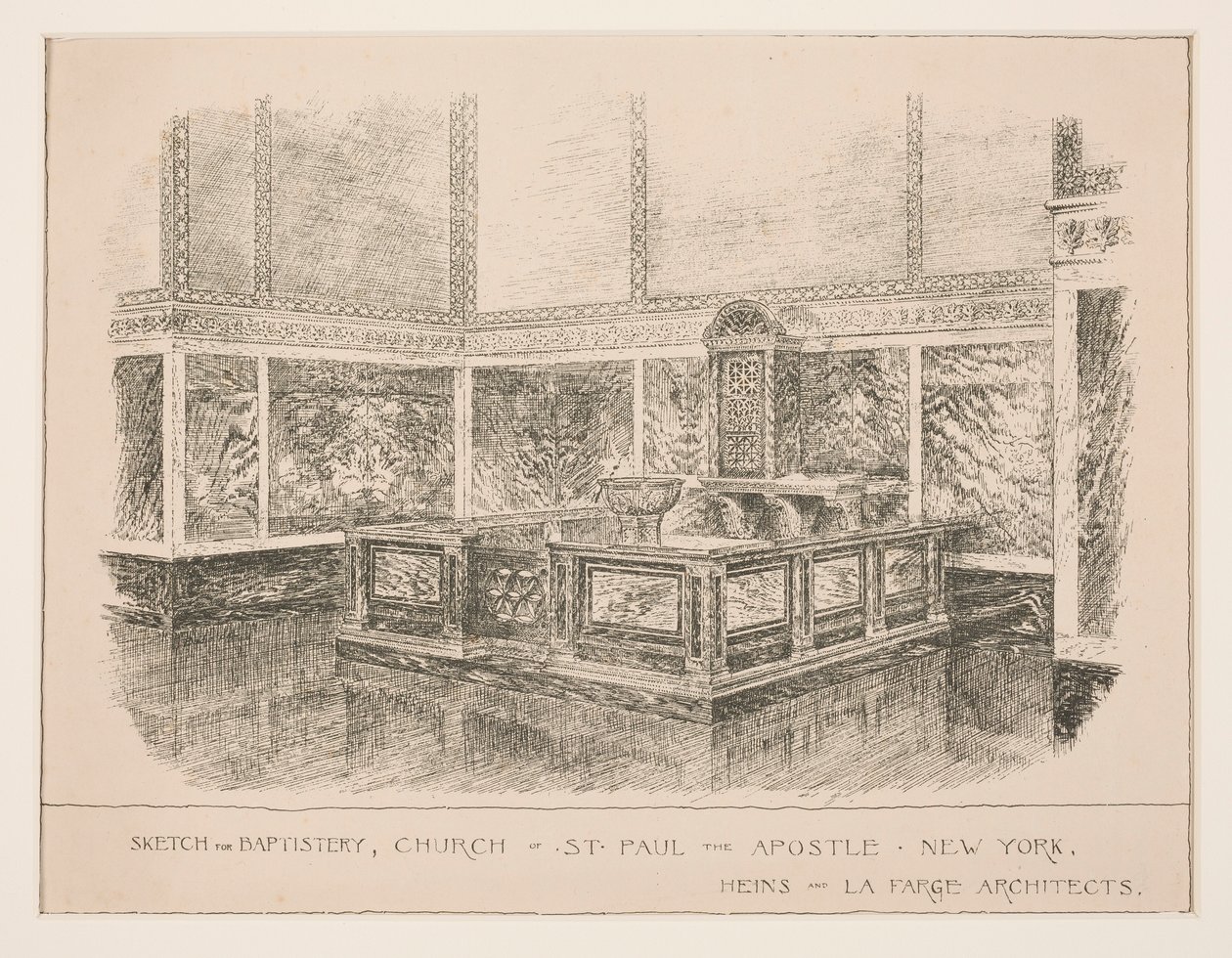 Doopkapel van Sint Paulus de Apostel door Unknown