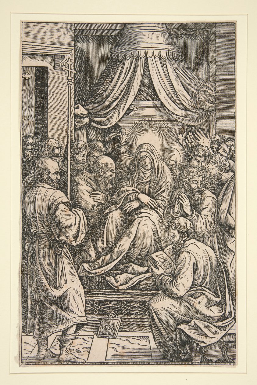 De Dood van de Maagd door Unknown