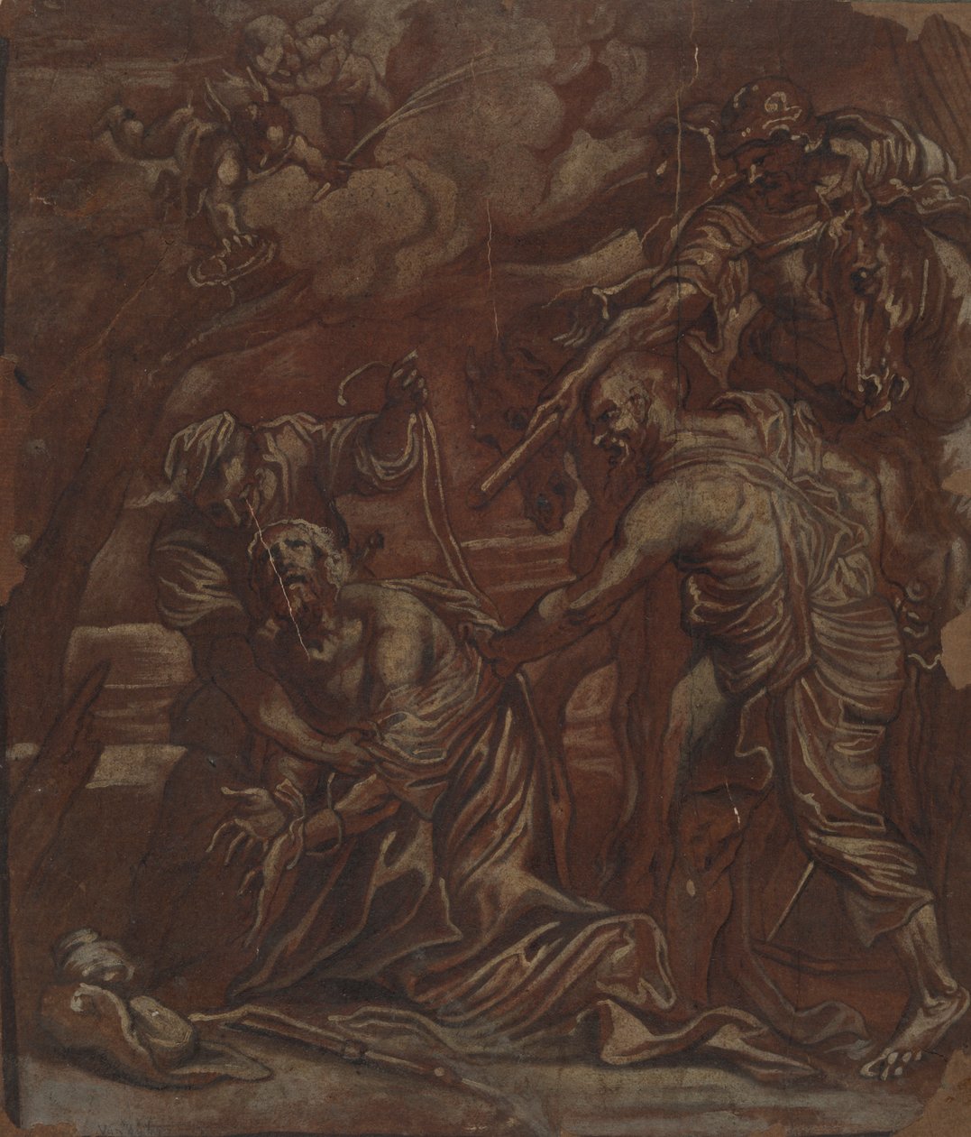 Martelaarschap van Sint Jacobus de Meerdere door Unknown