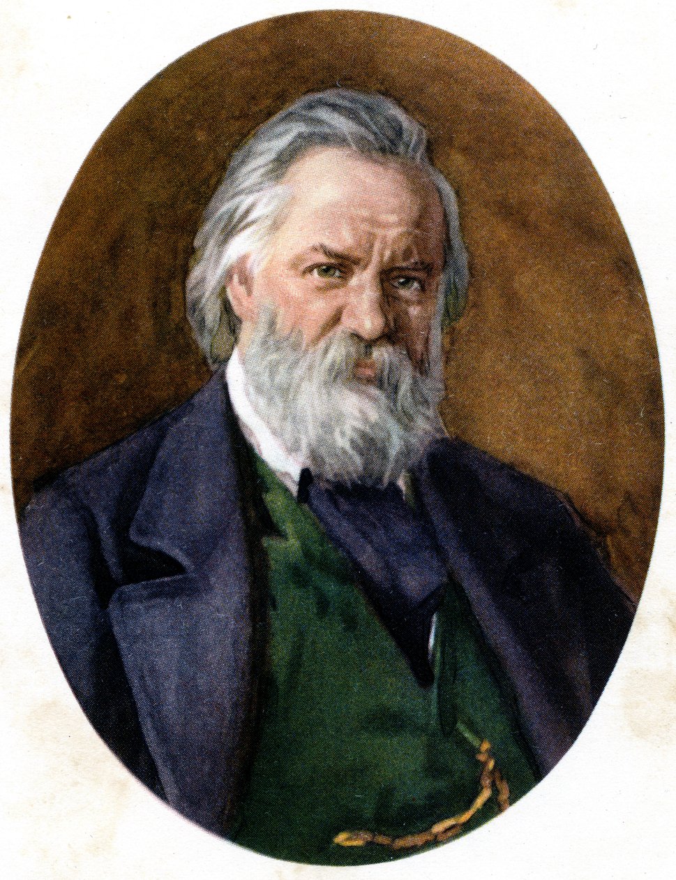 Portret van Alexander Herzen (1812 – 1870) door Unknown
