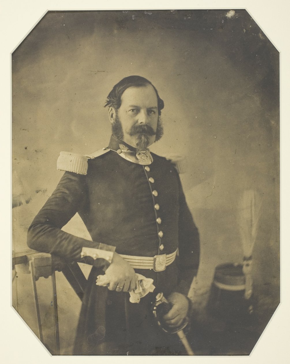 Portret van een Franse militaire officier door Unknown