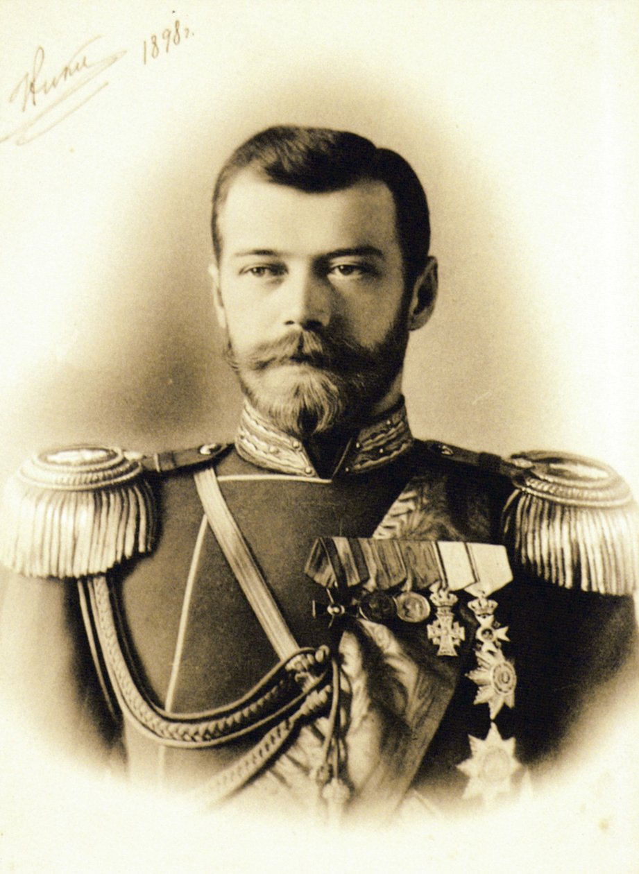 Russische keizer, Tsaar Nicolaas II, 1898 door Unknown