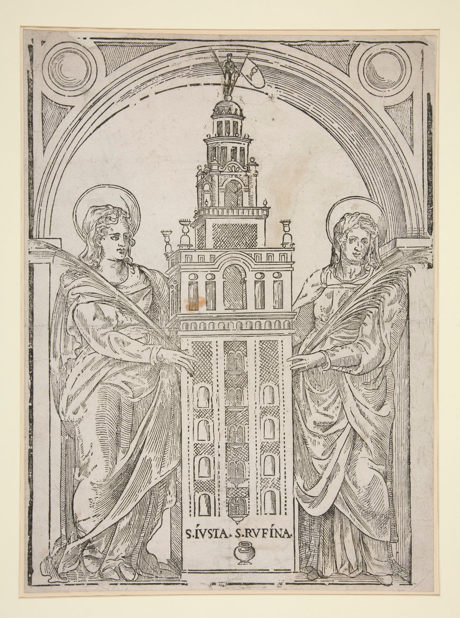 St. Justa en St. Rufina door Unknown
