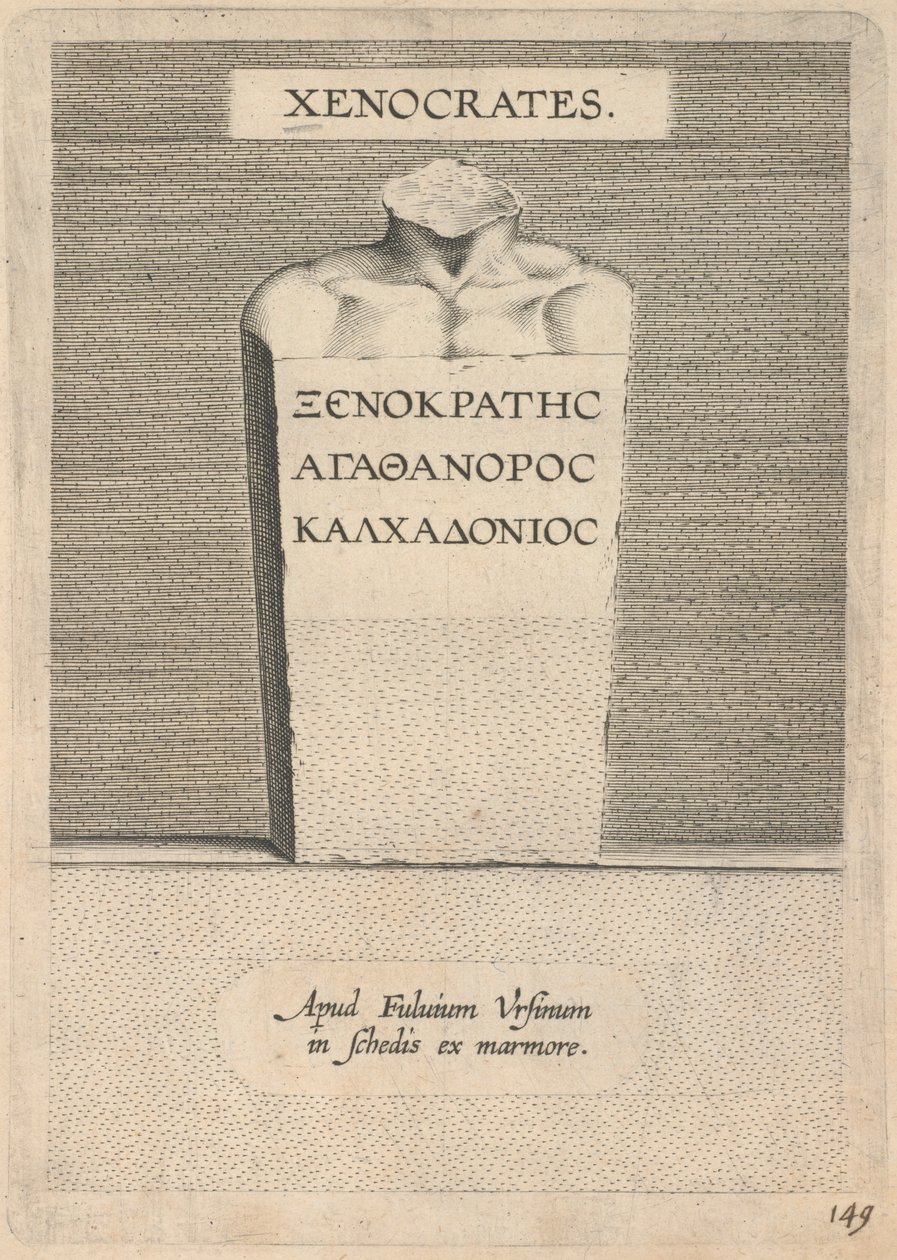 Xenocrates door Unknown