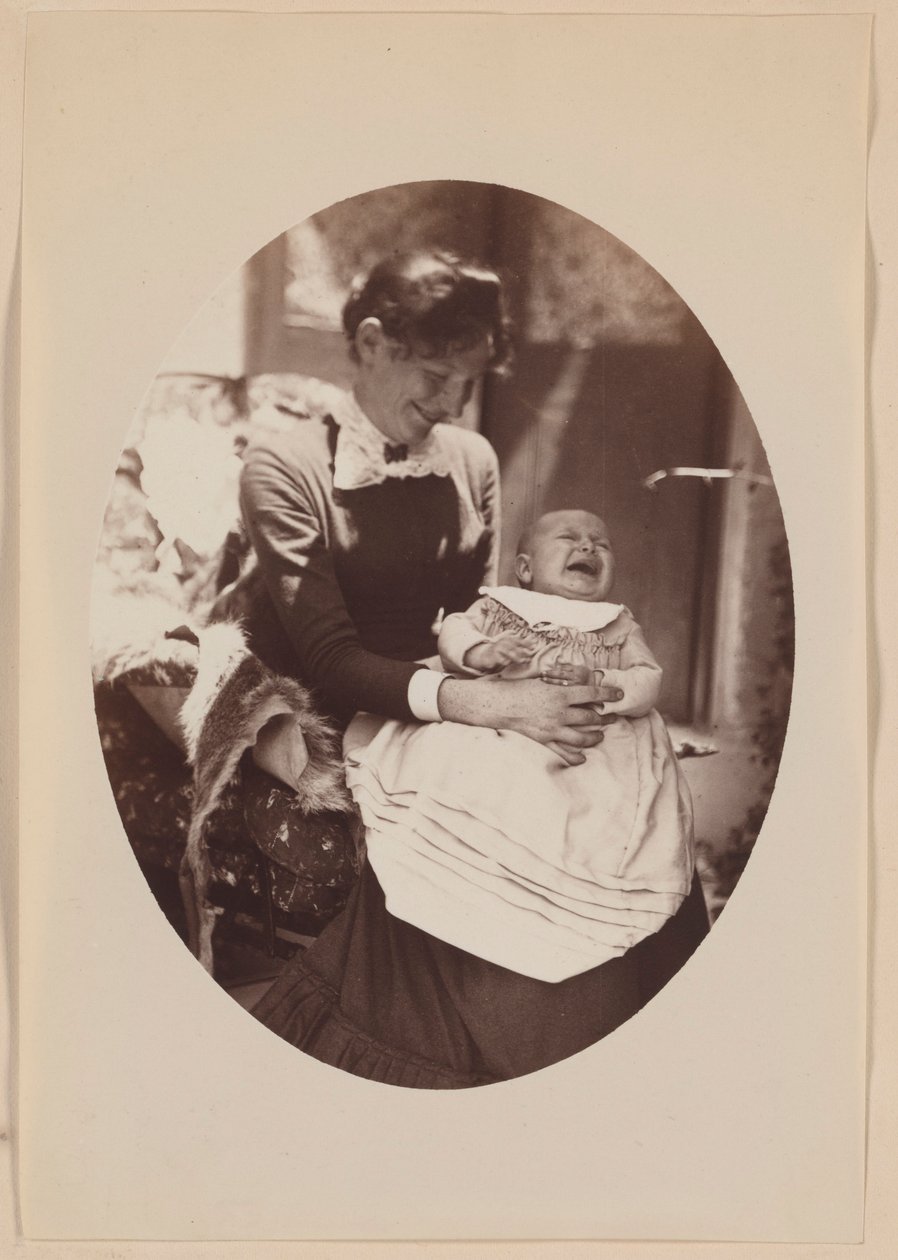 uit een album met portretten door Unknown