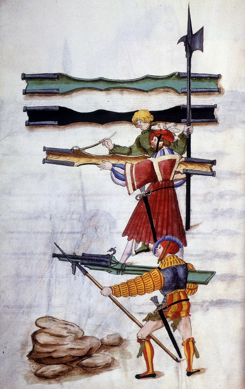Kanonnen van de Middeleeuwen door Unknown artist