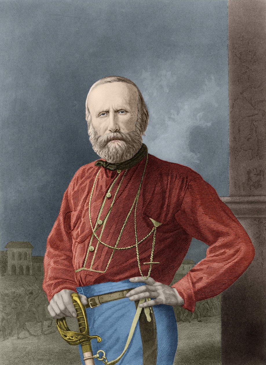 Giuseppe Garibaldi (1807-1882) door Unknown artist