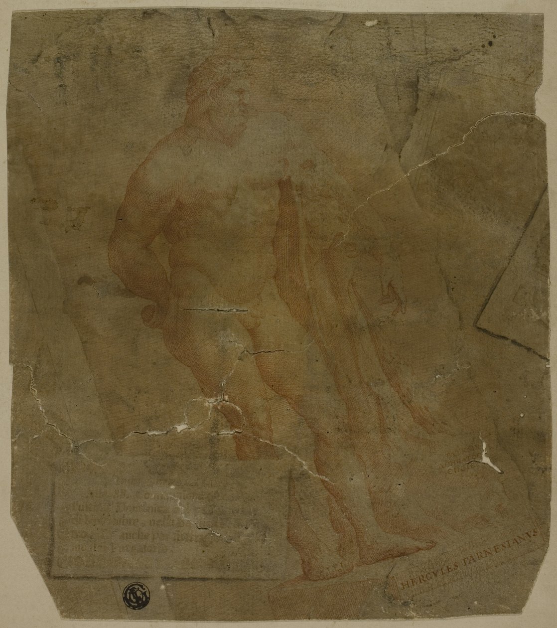 Hercules door Unknown Italian