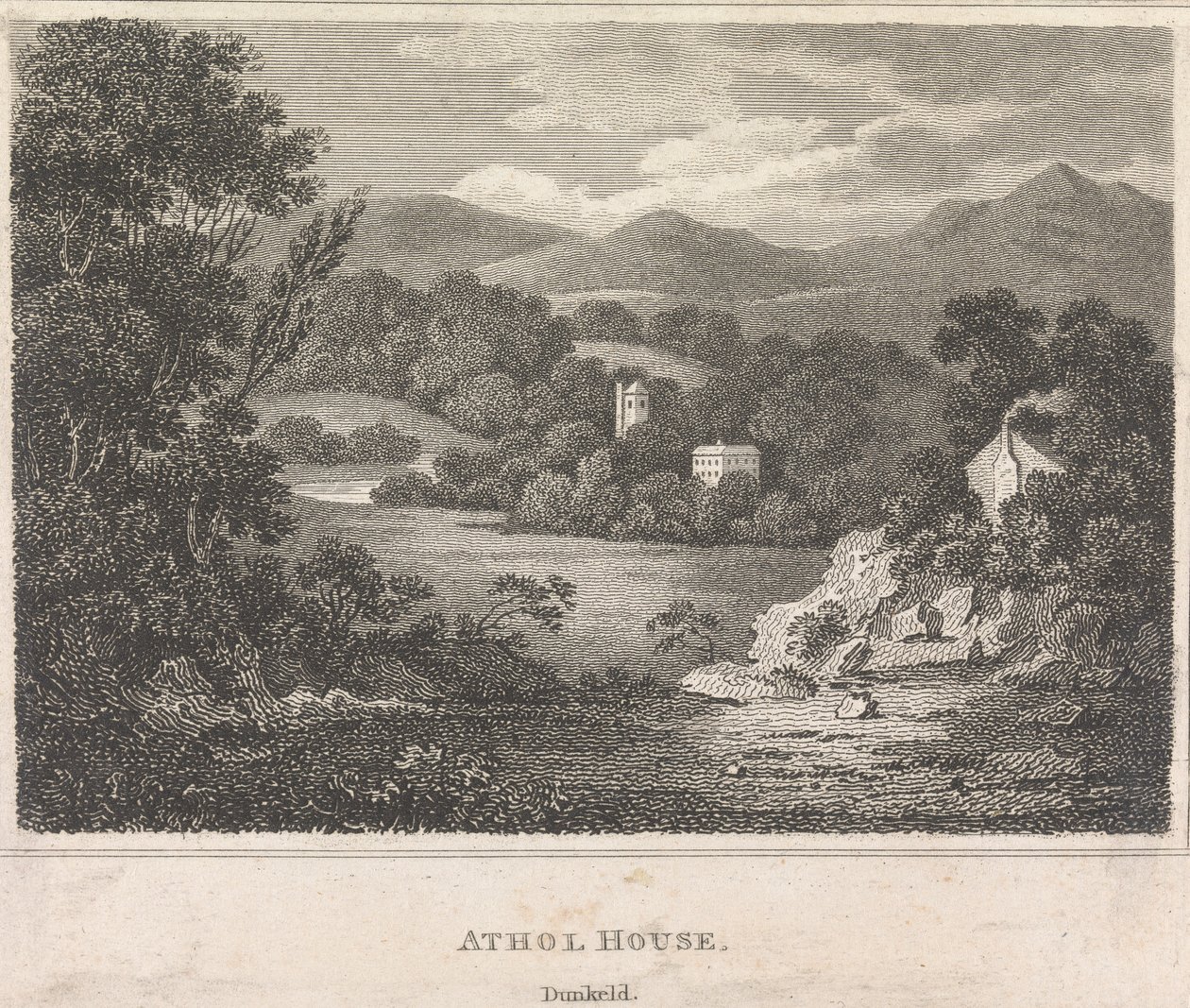 Athol House, Dunkeld; pagina 15 (Volume One) door Unknown artist