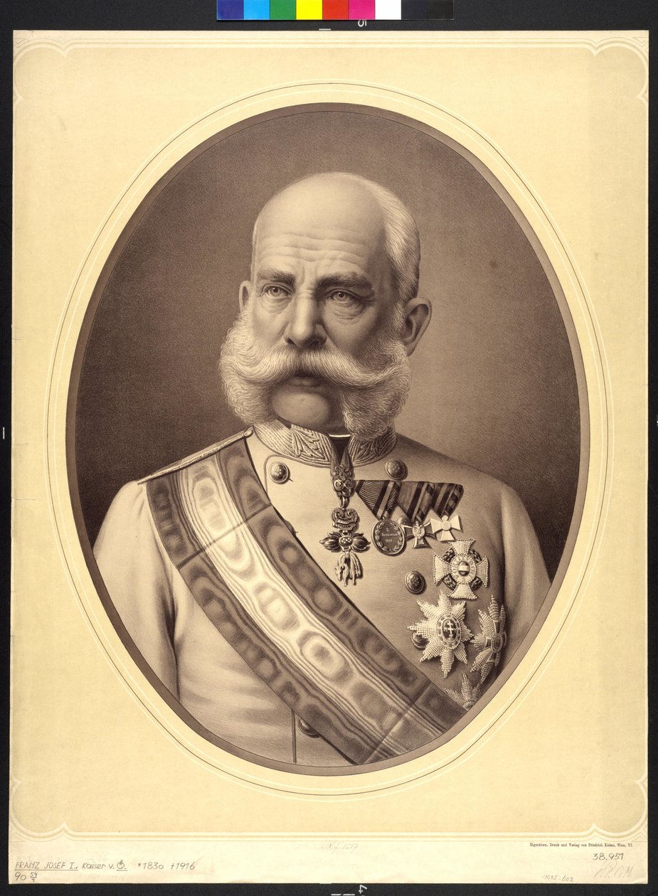 Keizer van Oostenrijk Franz Joseph I door Unknown artist