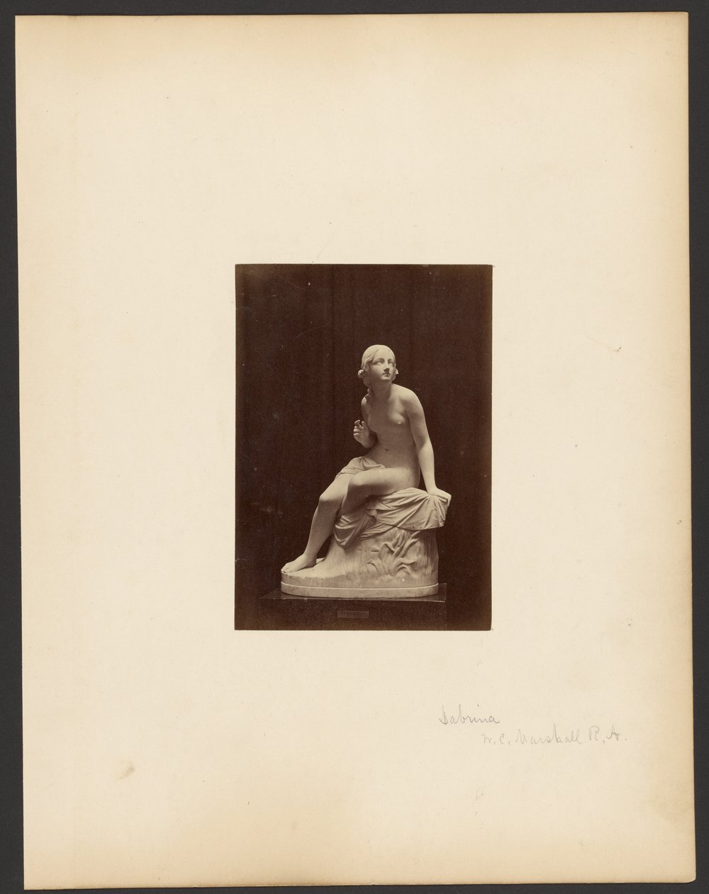 [Sabrina" door W.C. Marshall]. door Unknown artist