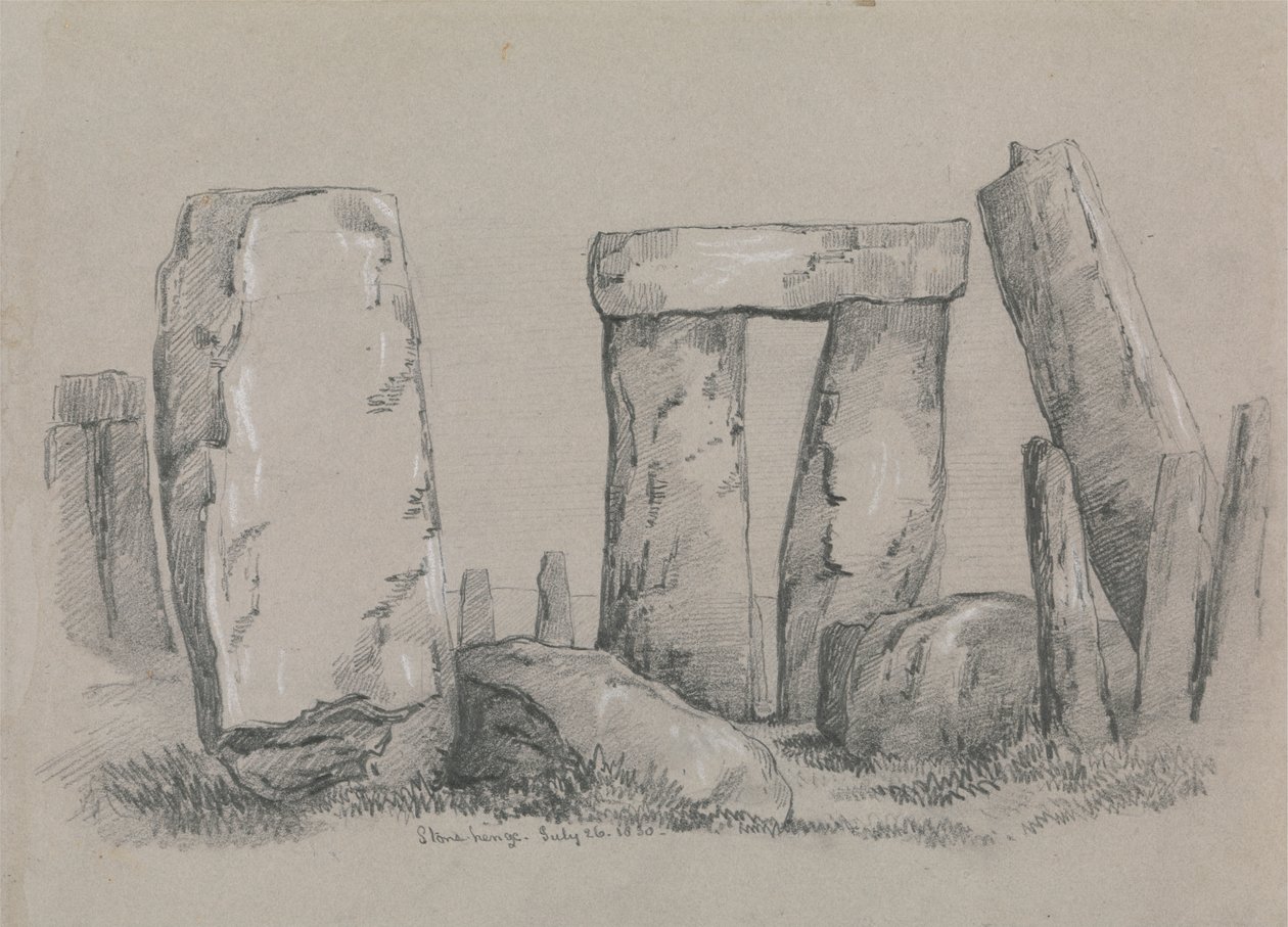 Stonehenge door Unknown artist