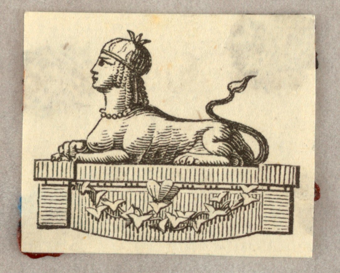 Houtsnede. Vignet. door Unknown artist